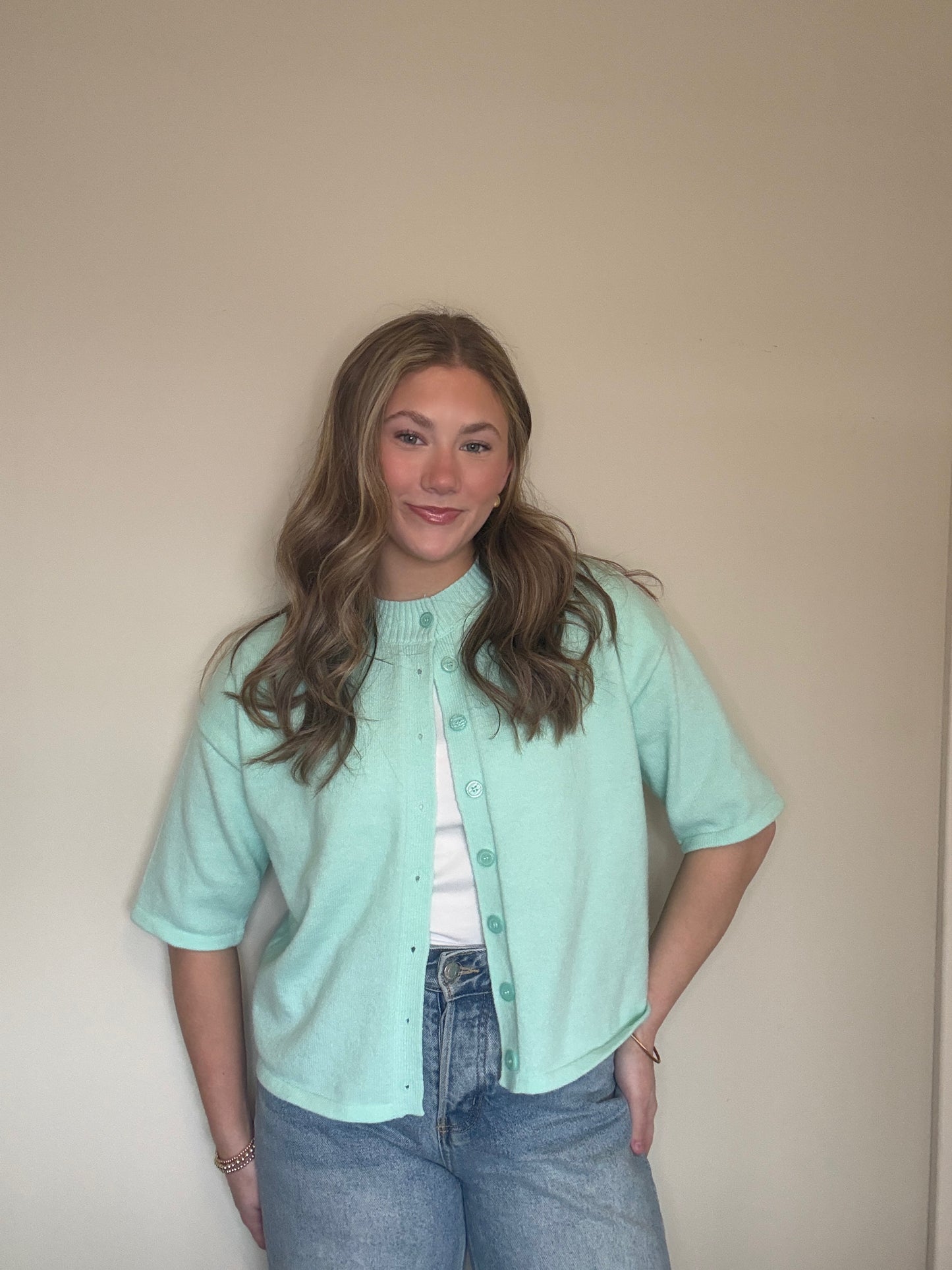 Spring My Way Top - Green