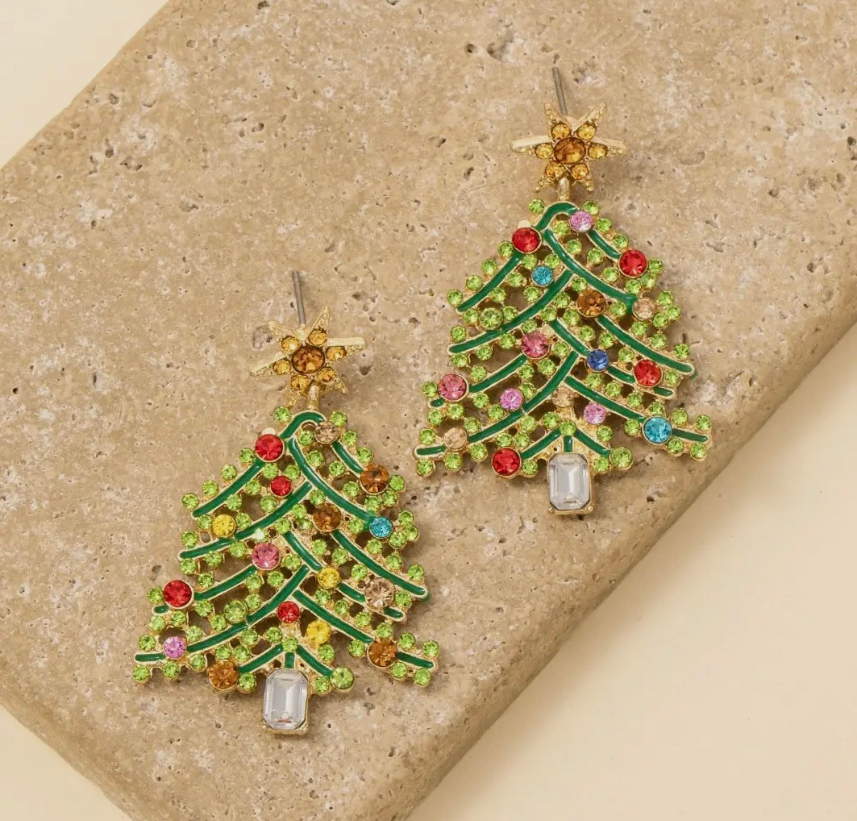 Christmas Tree Earrings
