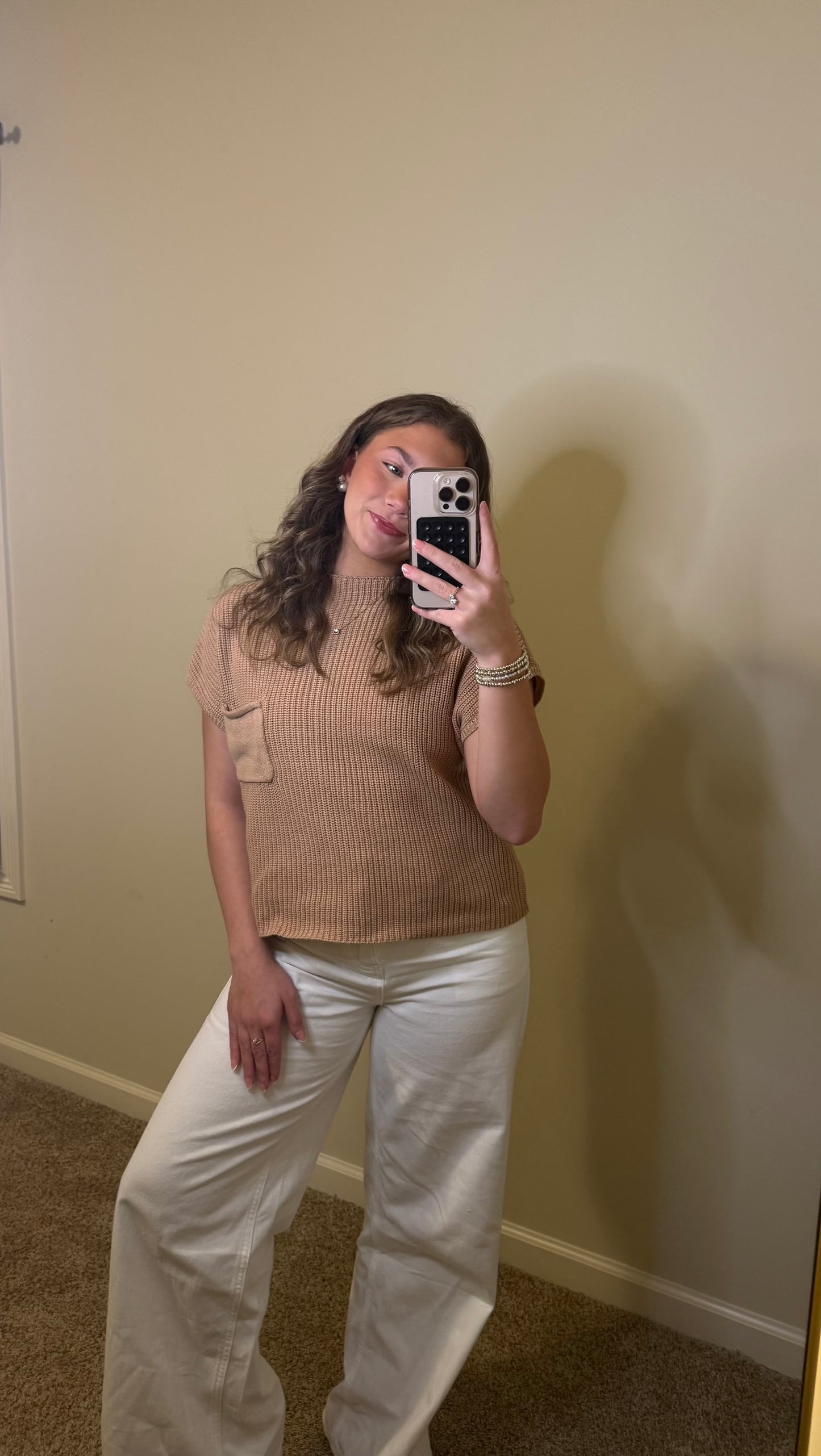 Izzy Mock Neck-Brush