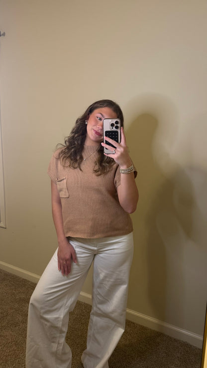 Izzy Mock Neck-Brush