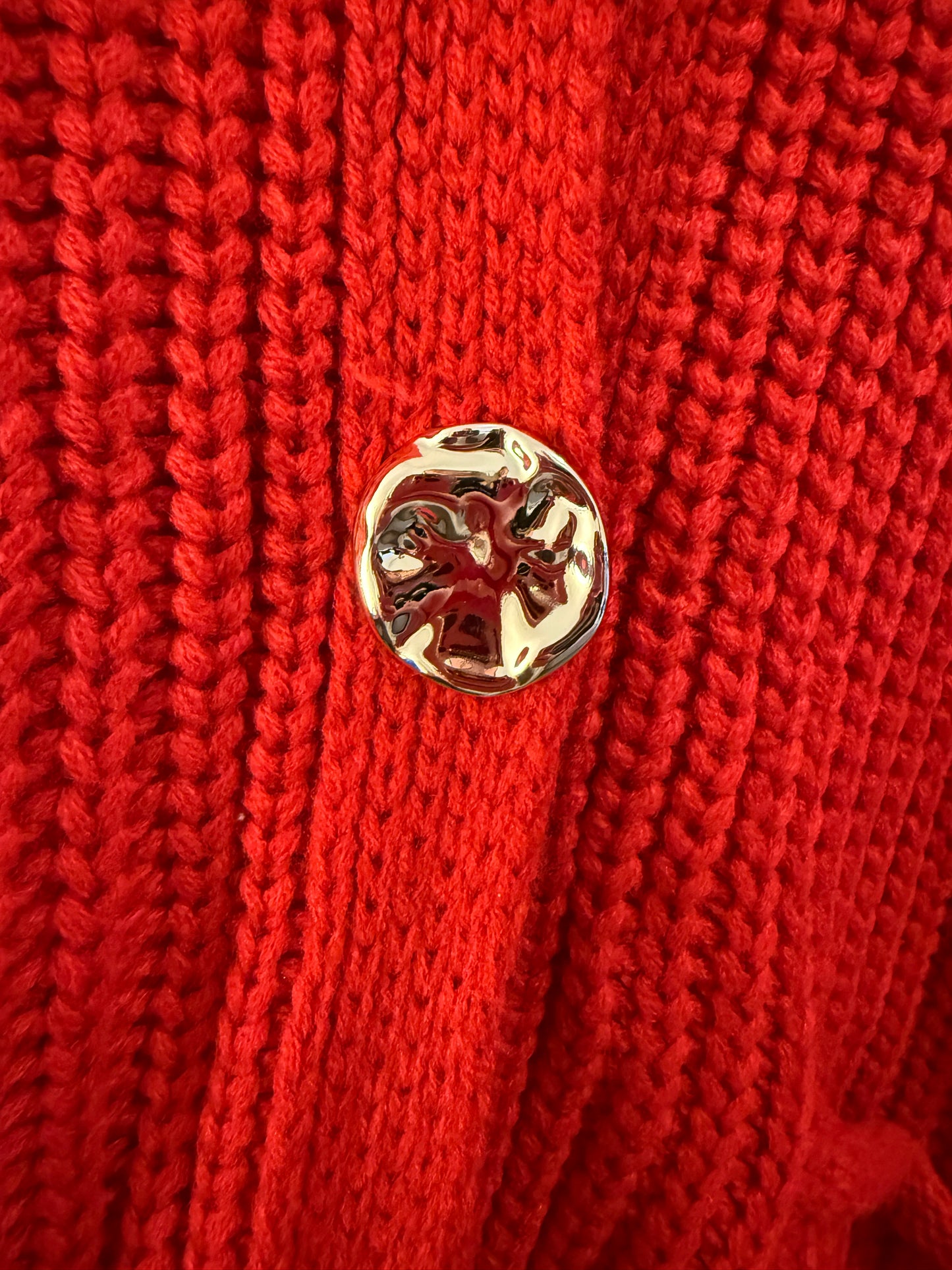 Darling Sweater Vest-Red