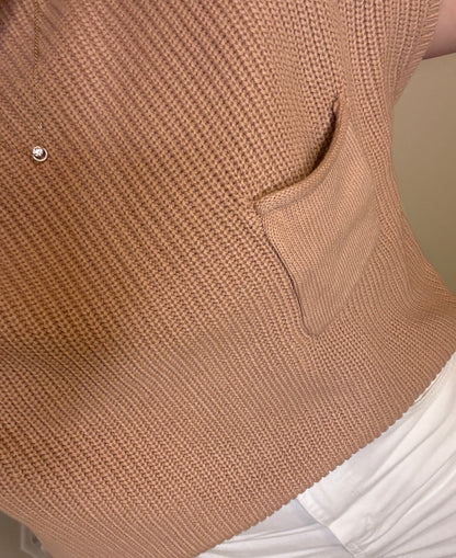 Izzy Mock Neck-Brush